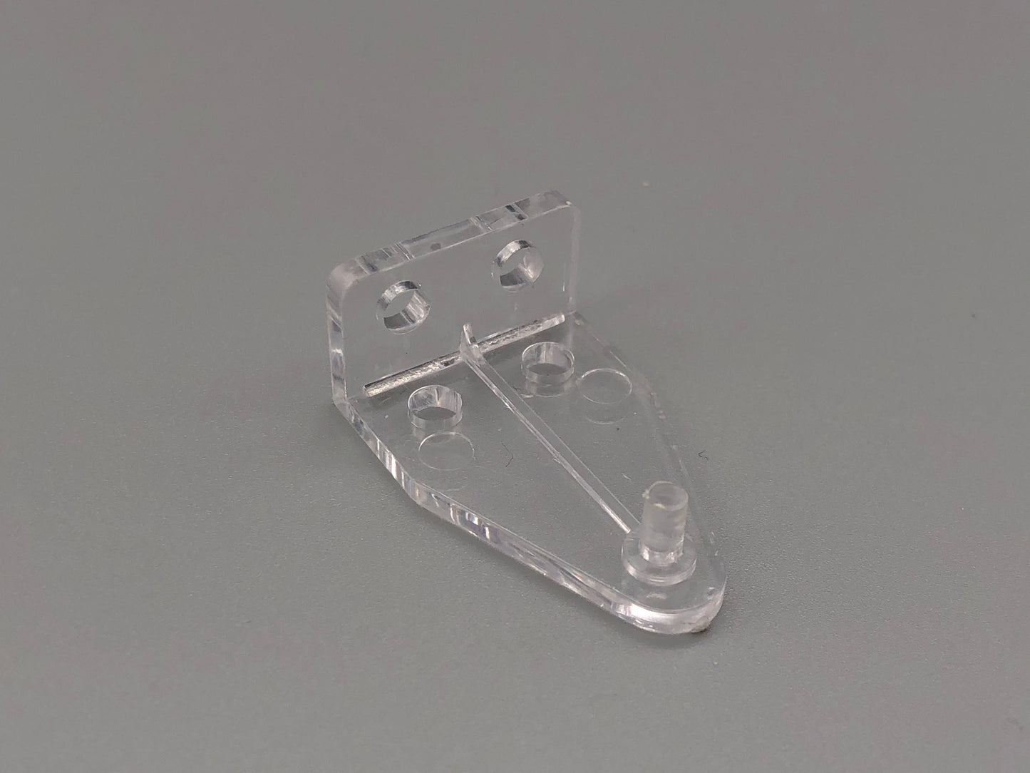 Hold Down Bracket for 35mm & 50mm Venetian Blinds - Clear - Pack of 4 - Parts4Blinds