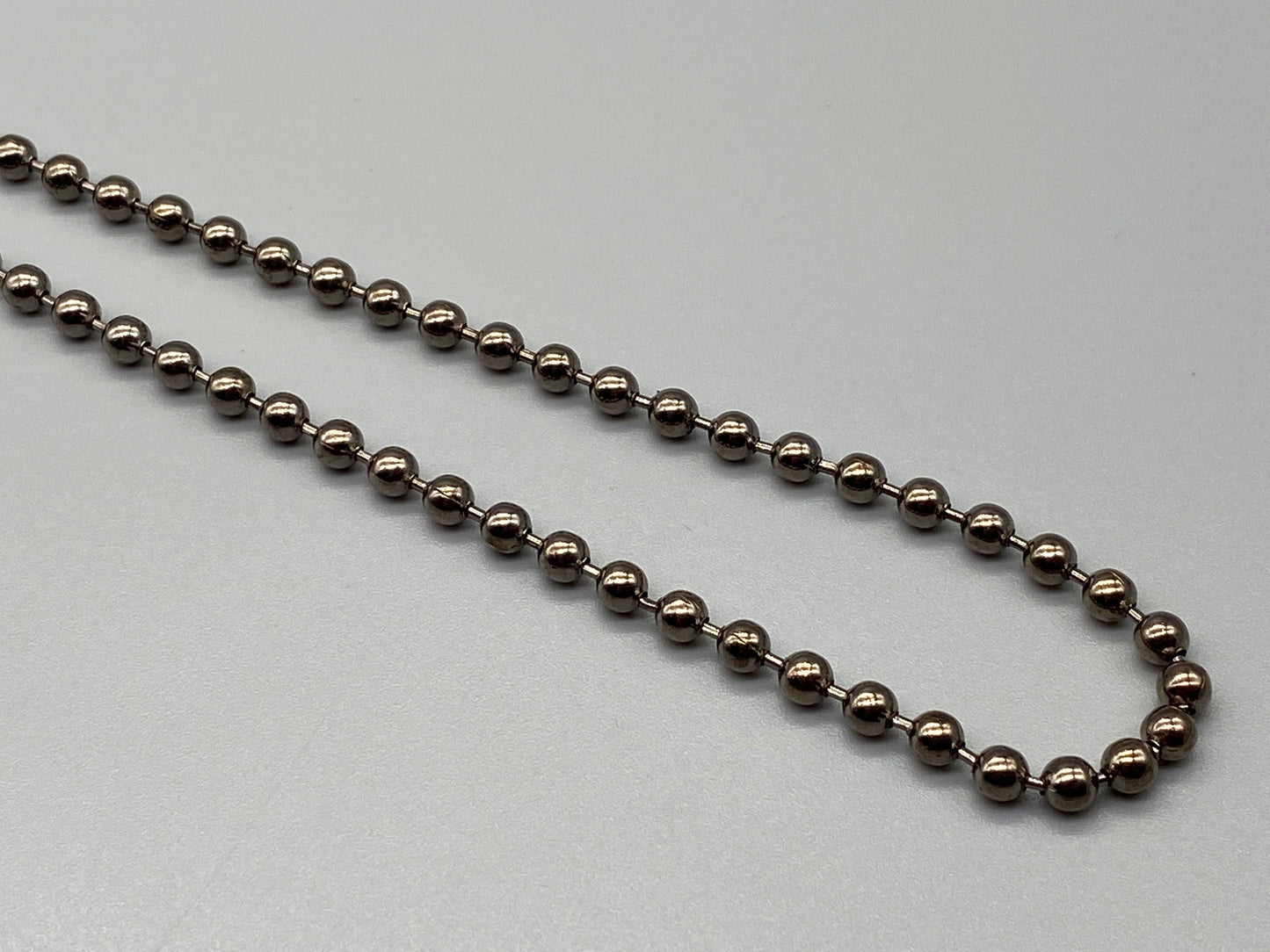 Endless Gunmetal Metal Chain - No.10 Bead Size: 4.5mm - Loop Chain - Parts4Blinds