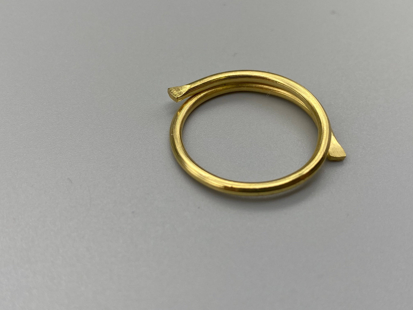 Gold Metal Split Rings - Inner Diameter 19mm & 22mm - Pack of 50pcs - Parts4Blinds