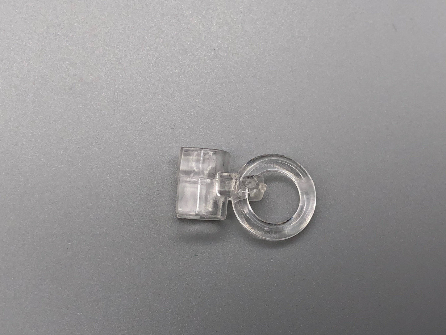 Clear Clip on Rings for 4mm Rods - Pack of 10 - Parts4Blinds