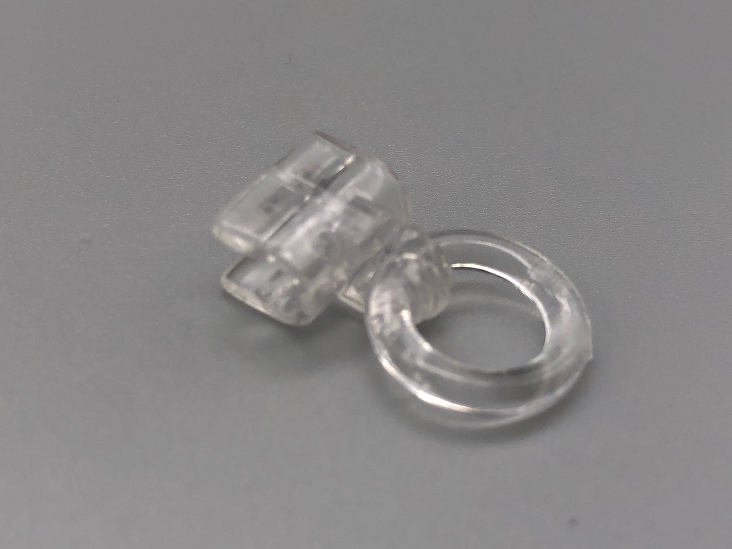 Clear Clip on Rings for 4mm Rods - Pack of 10 - Parts4Blinds