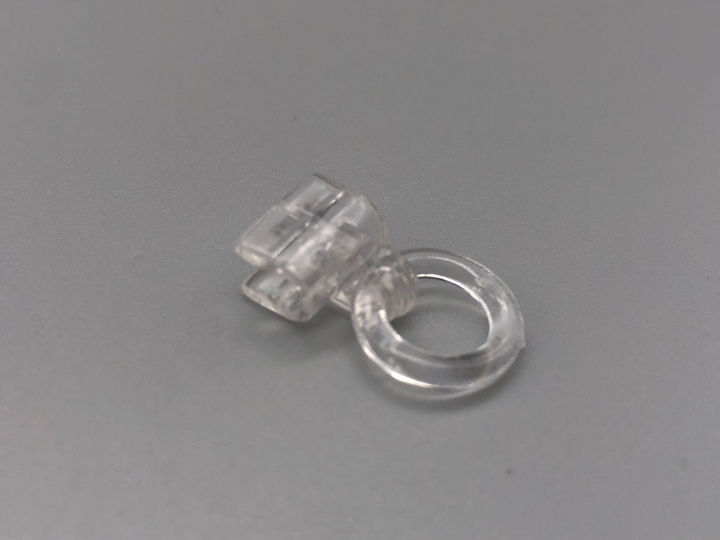 Clear Clip on Rings for 4mm Rods - Pack of 10 - Parts4Blinds
