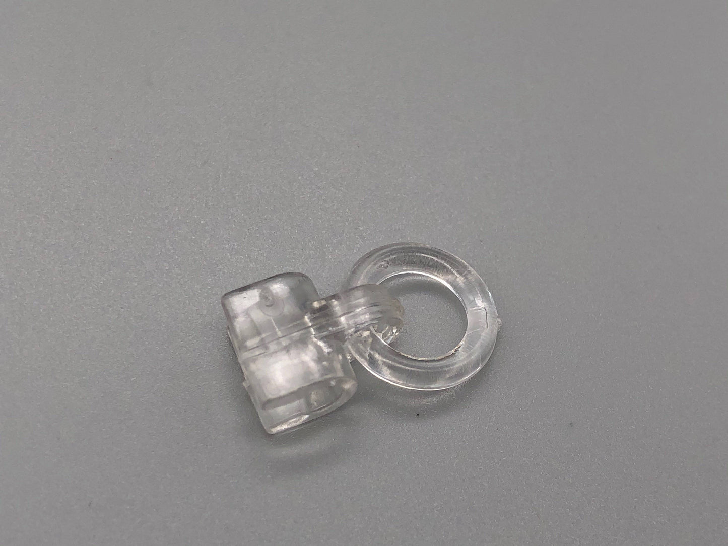 Clear Clip on Rings for 4mm Rods - Pack of 10 - Parts4Blinds
