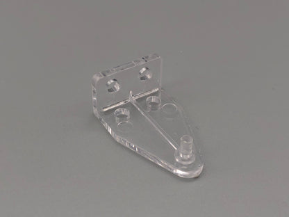 Hold Down Bracket for 35mm & 50mm Venetian Blinds - Clear - Pack of 4 - Parts4Blinds