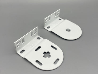 Pair of Replacement Roller Blinds Brackets Set - Metal Brackets - for 38mm System - Parts4Blinds