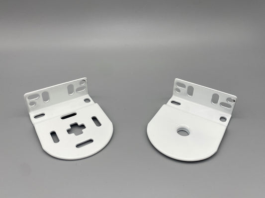 Pair of Replacement Roller Blinds Brackets Set - Metal Brackets - for 32mm System - Parts4Blinds