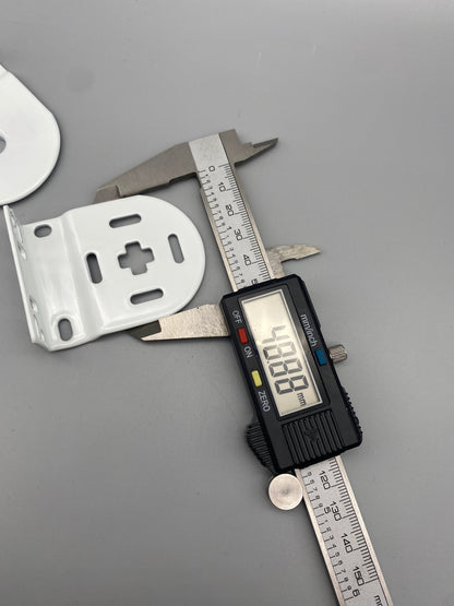 Pair of Replacement Roller Blinds Brackets Set - Metal Brackets - for 32mm System - Parts4Blinds