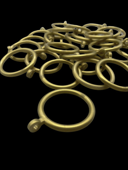 20x Plastic Pole Rings with Fixed Eyelet - For Poles Upto 20mm - Pack of 20pcs - Parts4Blinds