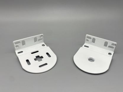 Pair of Replacement Roller Blinds Brackets Set - Metal Brackets - for 32mm System - Parts4Blinds