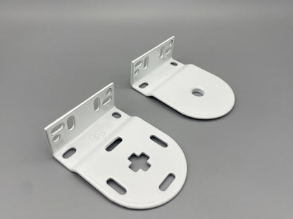 Pair of Replacement Roller Blinds Brackets Set - Metal Brackets - for 38mm System - Parts4Blinds