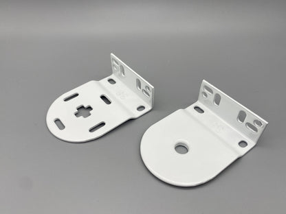 Pair of Replacement Roller Blinds Brackets Set - Metal Brackets - for 38mm System - Parts4Blinds