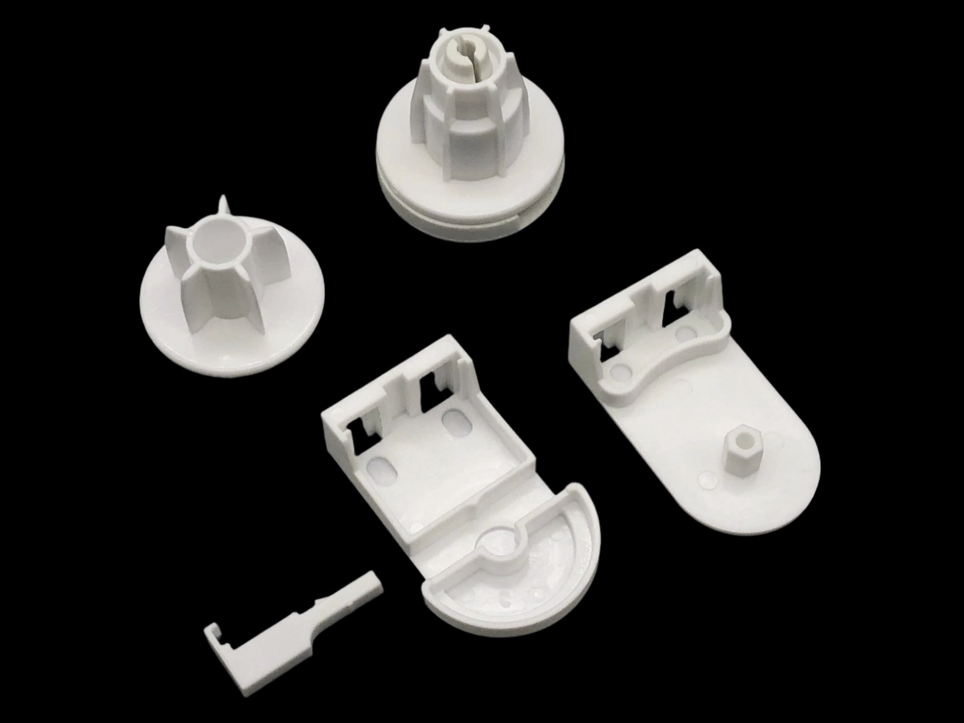 25mm Roller Blinds Sidewinder with Brackets - Set - Parts4Blinds
