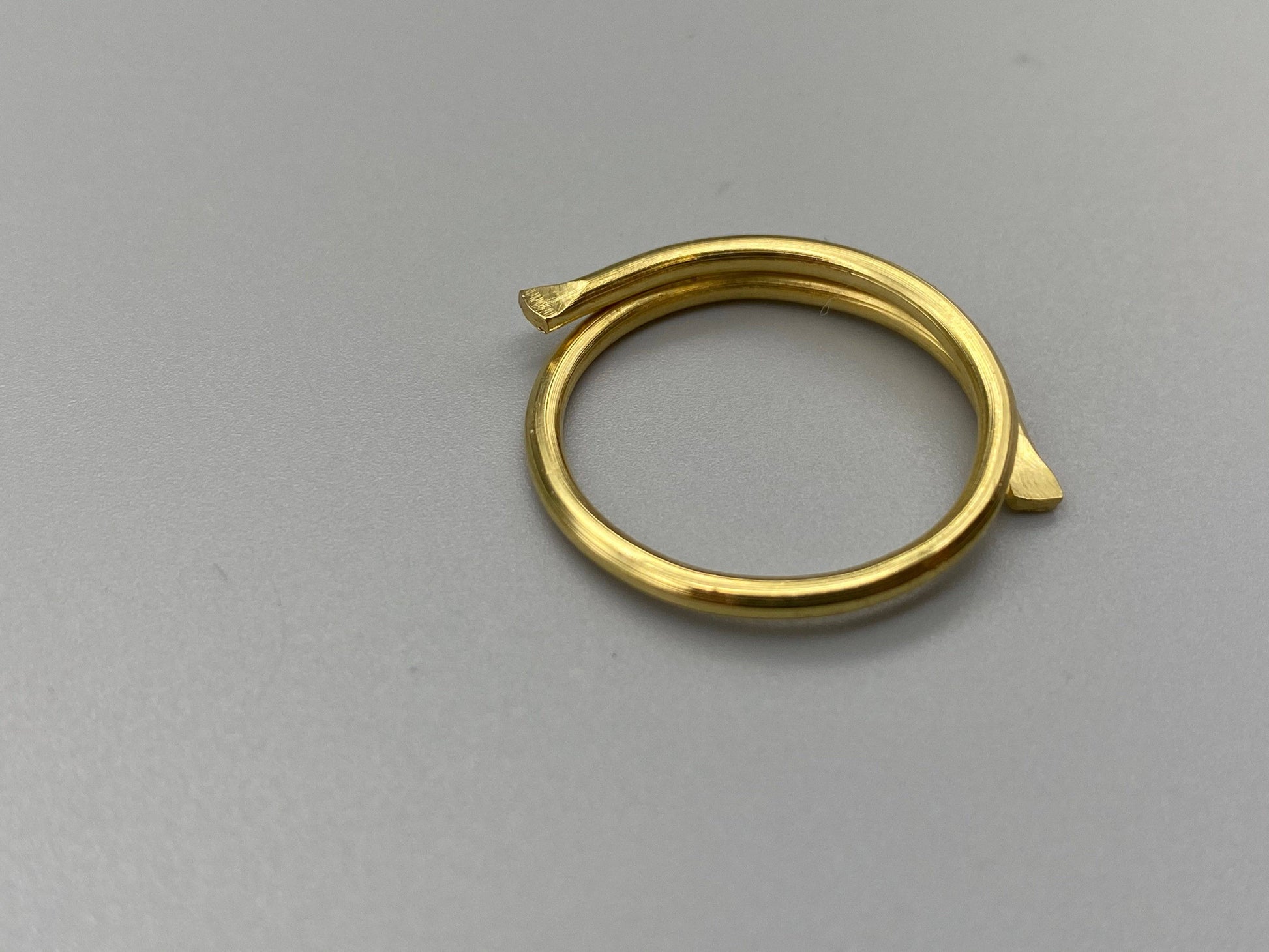 Gold Metal Split Rings - Inner Diameter 19mm & 22mm - Pack of 50pcs - Parts4Blinds