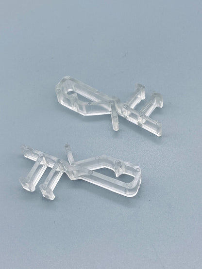 Plastic Valance Clip for Venetian Blinds - Clip On Type - Pack of 4 - Parts4Blinds