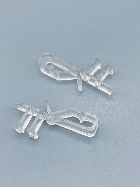 Plastic Valance Clip for Venetian Blinds - Clip On Type - Pack of 4 - Parts4Blinds