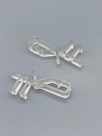 Plastic Valance Clip for Venetian Blinds - Clip On Type - Pack of 4 - Parts4Blinds