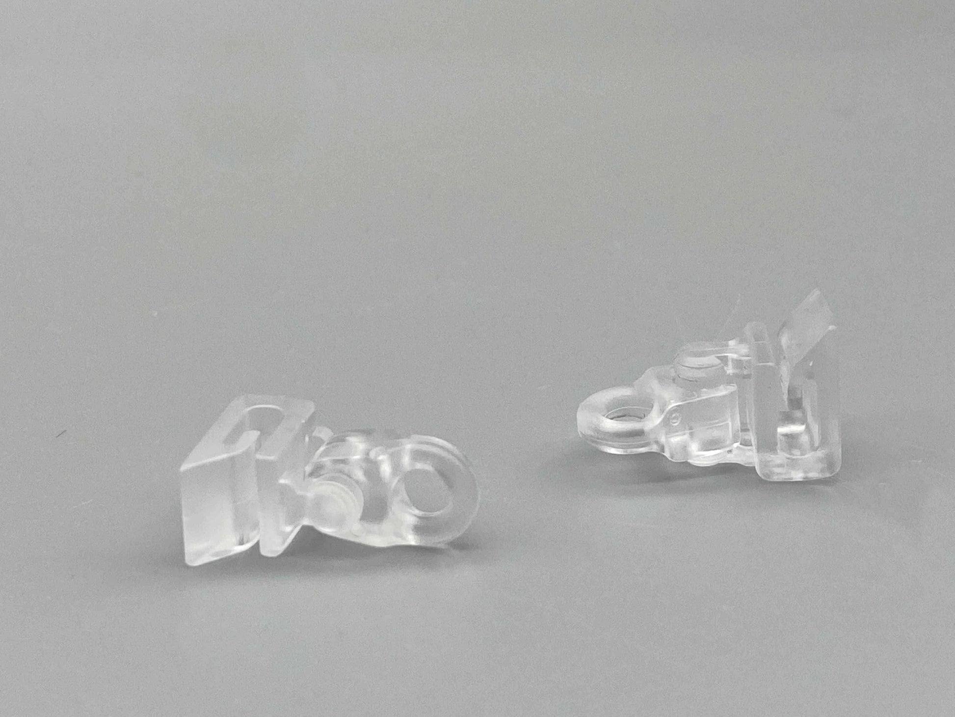 Safety Clear Clip Rings for Roman Blinds - Pack of 10 - Parts4Blinds