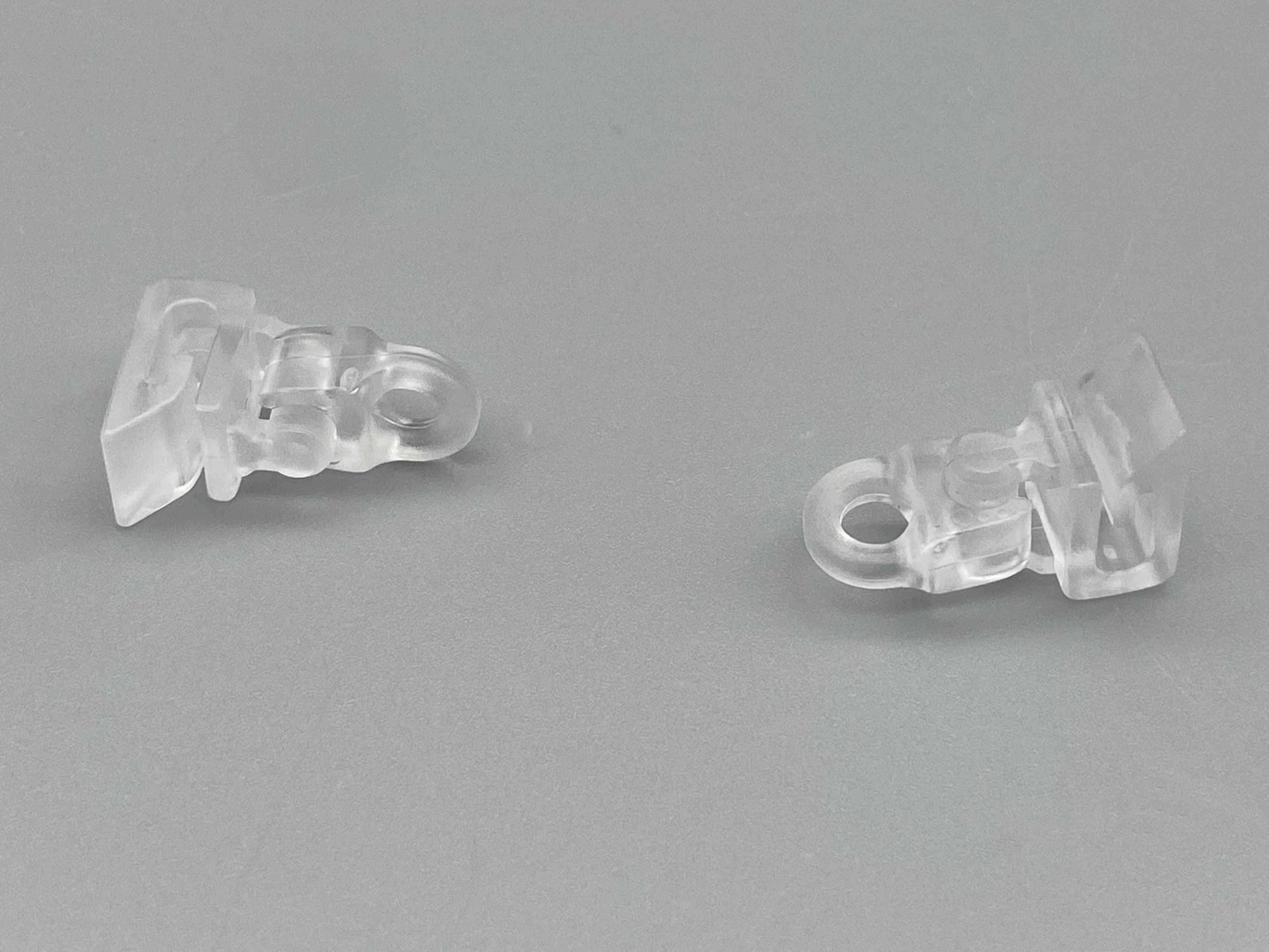 Safety Clear Clip Rings for Roman Blinds - Pack of 10 - Parts4Blinds