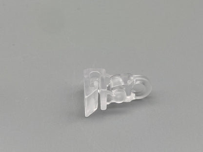 Safety Clear Clip Rings for Roman Blinds - Pack of 10 - Parts4Blinds