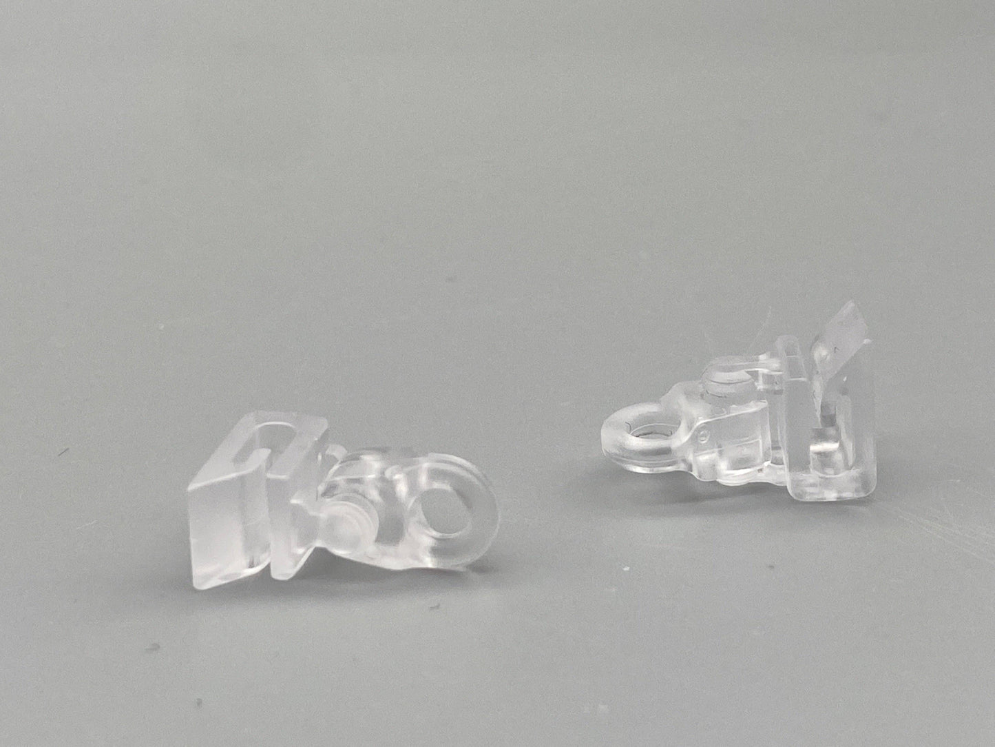 Safety Clear Clip Rings for Roman Blinds - Pack of 10 - Parts4Blinds