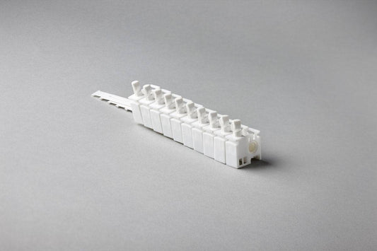 Linked Runner 89mm - Vertical Narrow Headrail - Left Hand - Pack of 10 - Parts4Blinds