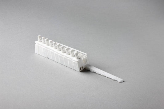 Linked Runner 89mm - Vertical Narrow Headrail - Right Hand - Pack of 10 - Parts4Blinds