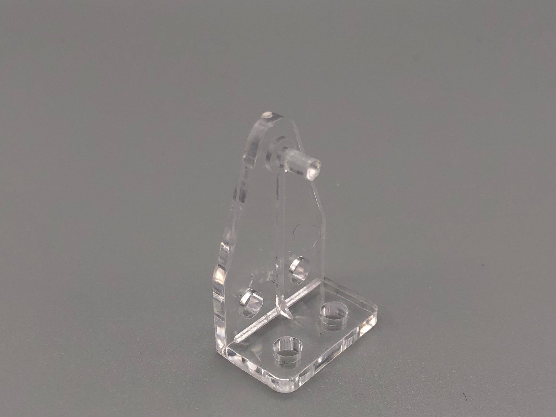 Hold Down Bracket for 35mm & 50mm Venetian Blinds - Clear - Pack of 4 - Parts4Blinds