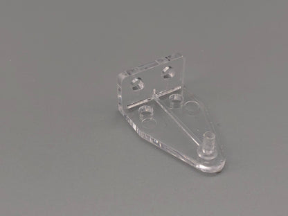 Hold Down Bracket for 35mm & 50mm Venetian Blinds - Clear - Pack of 4 - Parts4Blinds