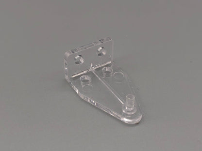 Hold Down Bracket for 35mm & 50mm Venetian Blinds - Clear - Pack of 4 - Parts4Blinds